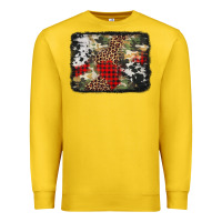 Lemon army cowhide leopard Christmas Premium Sweatshirt - Jasminsmagicworld