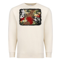 Sandshell army cowhide leopard Christmas Premium Sweatshirt - Jasminsmagicworld