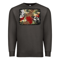 Smoke army cowhide leopard Christmas Premium Sweatshirt - Jasminsmagicworld