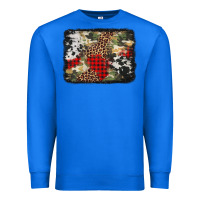 True Royal army cowhide leopard Christmas Premium Sweatshirt - Jasminsmagicworld