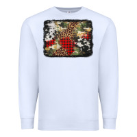 White army cowhide leopard Christmas Premium Sweatshirt - Jasminsmagicworld