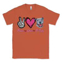 Copper Peace Love Pitties Classic Tee - Jasminsmagicworld