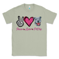 Matcha Peace Love Pitties Classic Tee - Jasminsmagicworld