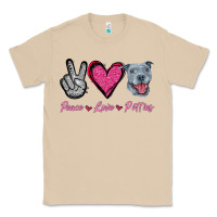 Mushroom Peace Love Pitties Classic Tee - Jasminsmagicworld