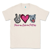 Natural Peace Love Pitties Classic Tee - Jasminsmagicworld