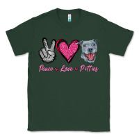 Sports Green Peace Love Pitties Classic Tee - Jasminsmagicworld