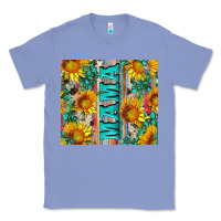 Colony Blue mama wıth sunflowers and gemstone Classic Tee - Artiststas