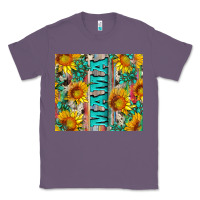 Lavender mama wıth sunflowers and gemstone Classic Tee - Artiststas