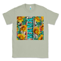 Matcha mama wıth sunflowers and gemstone Classic Tee - Artiststas