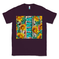 Plum mama wıth sunflowers and gemstone Classic Tee - Artiststas