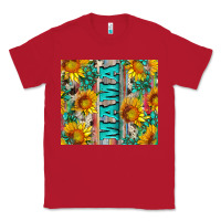 Red mama wıth sunflowers and gemstone Classic Tee - Artiststas