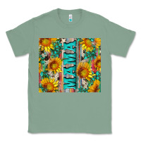 Sage mama wıth sunflowers and gemstone Classic Tee - Artiststas