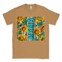 Toasted Coconut mama wıth sunflowers and gemstone Classic Tee - Artiststas