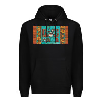 Black dog mama license plate Premium Hoodie - Artiststas
