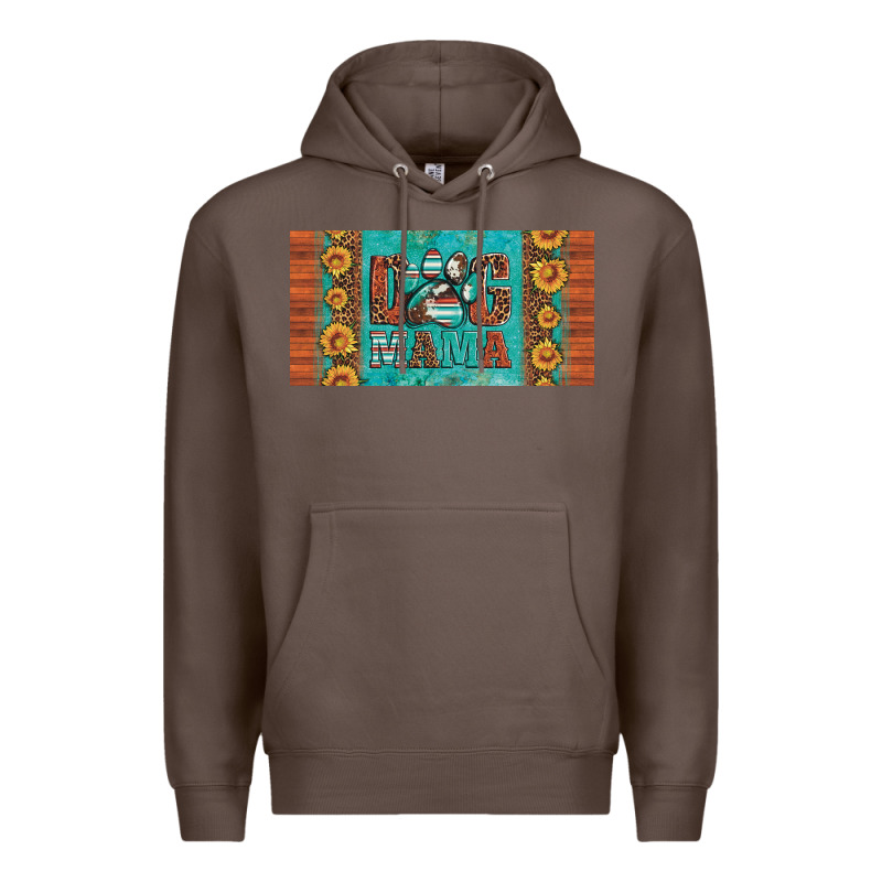 Dog Mama License Plate Premium Hoodie by Artiststas | Teevron