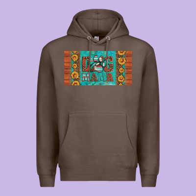Dog Mama License Plate Premium Hoodie Designed By Artiststas