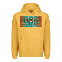 Mustard dog mama license plate Premium Hoodie - Artiststas
