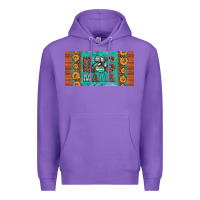 Purple dog mama license plate Premium Hoodie - Artiststas