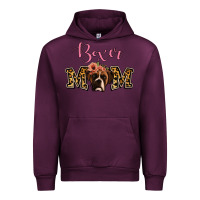 Mauve Wine Boxer Mom Urban Hoodie - Jasminsmagicworld