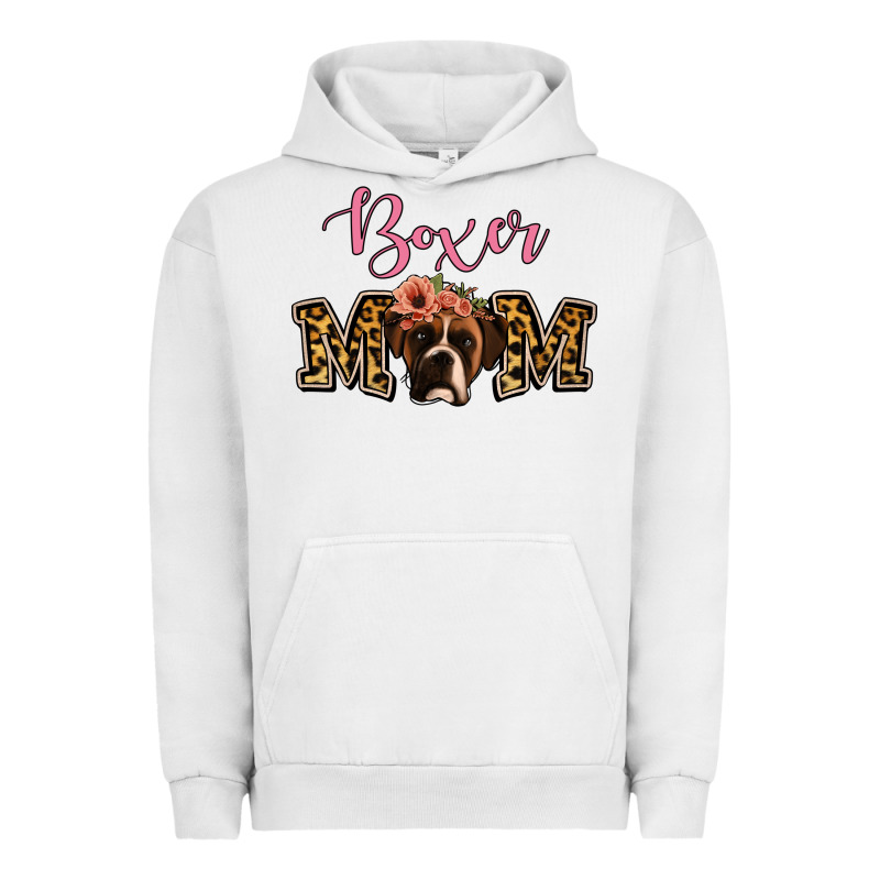 Boxer Mom Urban Hoodie by Jasminsmagicworld | Teevron