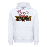 White Boxer Mom Urban Hoodie - Jasminsmagicworld