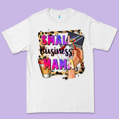 Small Business Mama Mother's Day Premium Tee Designed By Fadigitalartstudio