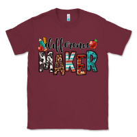 Burgundy difference maker teacher Classic Tee - OliviaCreatesArt