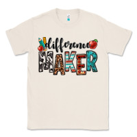 Natural difference maker teacher Classic Tee - OliviaCreatesArt