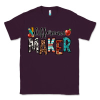 Plum difference maker teacher Classic Tee - OliviaCreatesArt
