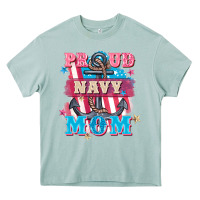 Arona Proud navy Mom Mother's Day Heavy Core Tee - FaDigitalArtStudio