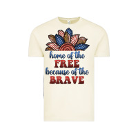 Vintage Arctic home of the free because of the brave Vintage Tee - BundleAndBundleShop