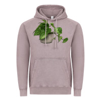 Vintage Zinc Philodendron Vintage Hoodie - LillyAllenDesigns