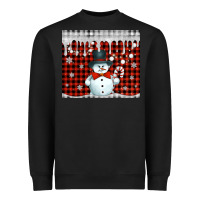 Black christmas snowman tumbler Heavyweight Sweatshirt - Jasminsmagicworld