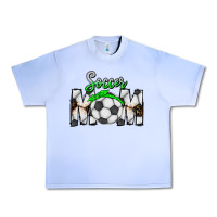 Grape Ice Soccer Mom Urban Heavy Tee - CowhideDigitalArt