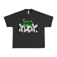 Pigment Black Soccer Mom Urban Heavy Tee - CowhideDigitalArt