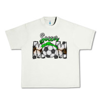 Pistachio Soccer Mom Urban Heavy Tee - CowhideDigitalArt
