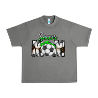 Tornado Soccer Mom Urban Heavy Tee - CowhideDigitalArt