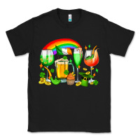 Black wine glasses st. patricks Classic Tee - OliviaCreatesArt