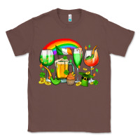 Chestnut wine glasses st. patricks Classic Tee - OliviaCreatesArt