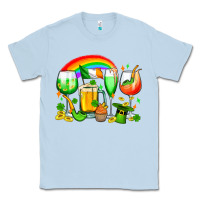 Dusty Blue wine glasses st. patricks Classic Tee - OliviaCreatesArt