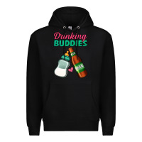 Black Drinking Buddies Premium Hoodie - Jasminsmagicworld