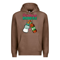 Chestnut Drinking Buddies Premium Hoodie - Jasminsmagicworld