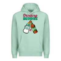 Seafoam Drinking Buddies Premium Hoodie - Jasminsmagicworld