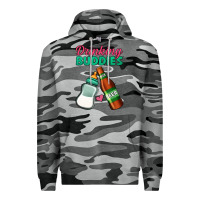 Slate Camo Drinking Buddies Premium Hoodie - Jasminsmagicworld