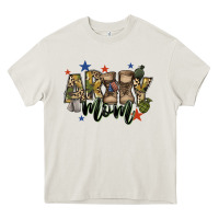 Cream army mom Heavy Core Tee - FaDigitalArtStudio