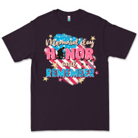 Plum Memorial Day honor and remember Premium Tee - FaDigitalArtStudio