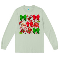 Matcha Christmas teacher Long Sleeve Tee - CowhideDigitalArt