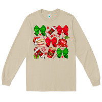 Mushroom Christmas teacher Long Sleeve Tee - CowhideDigitalArt