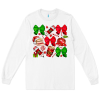 White Christmas teacher Long Sleeve Tee - CowhideDigitalArt