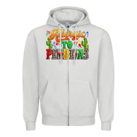 Dove Grey Allergic to pendejas Zipper Hoodie - RanaPortraitStore